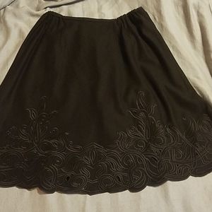 💥💥Talbots Embroderied Wool Skirt💥💥